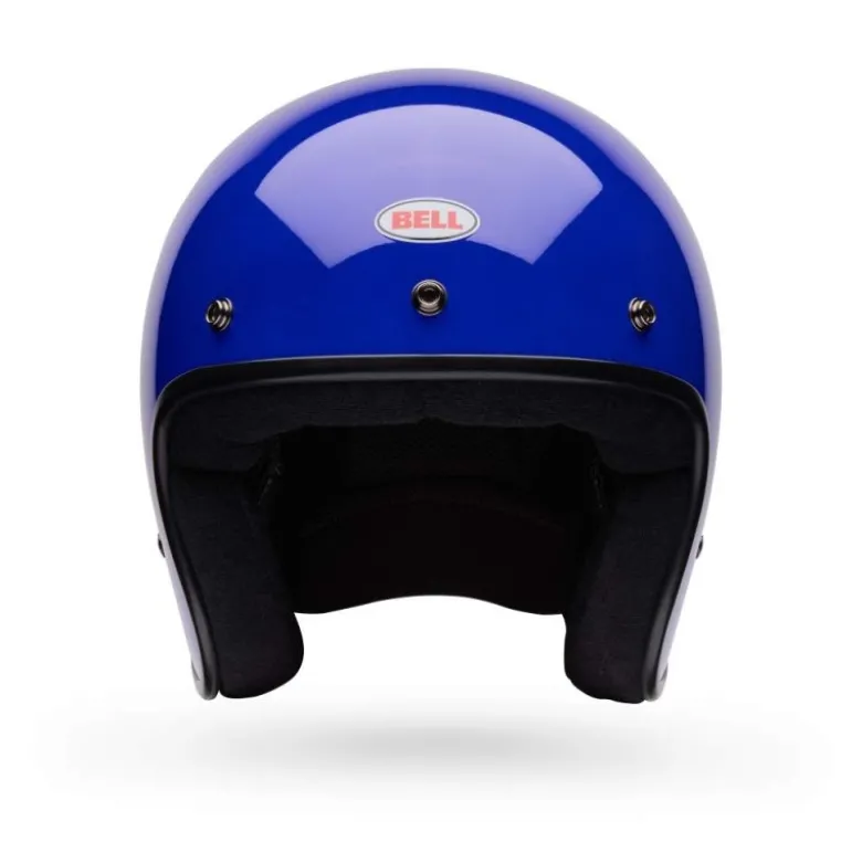 Casco Jet Vintage Bell Magnum 2026 Solid Blu Lucido