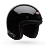 Casco Jet Vintage Bell Magnum 2026 Solid Nero Lucido