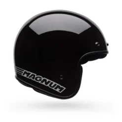 Casco Jet Vintage Bell Magnum 2026 Solid Nero Lucido