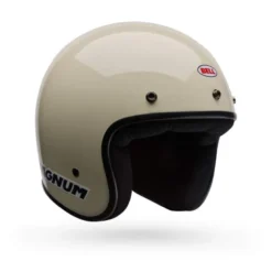Casco Jet Vintage Bell Magnum 2026 Solid Vintage Bianco Lucido