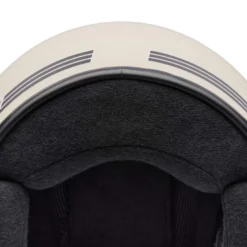 Casco Jet Vintage Bell Magnum 2026 Solid Vintage Bianco Lucido