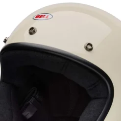 Casco Jet Vintage Bell Magnum 2026 Solid Vintage Bianco Lucido