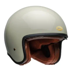 Casco Jet Vintage Bell Tx501 2024 Bianco Lucido
