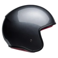 Casco Jet Vintage Bell Tx501 Starship 2024 Grigio Lucido