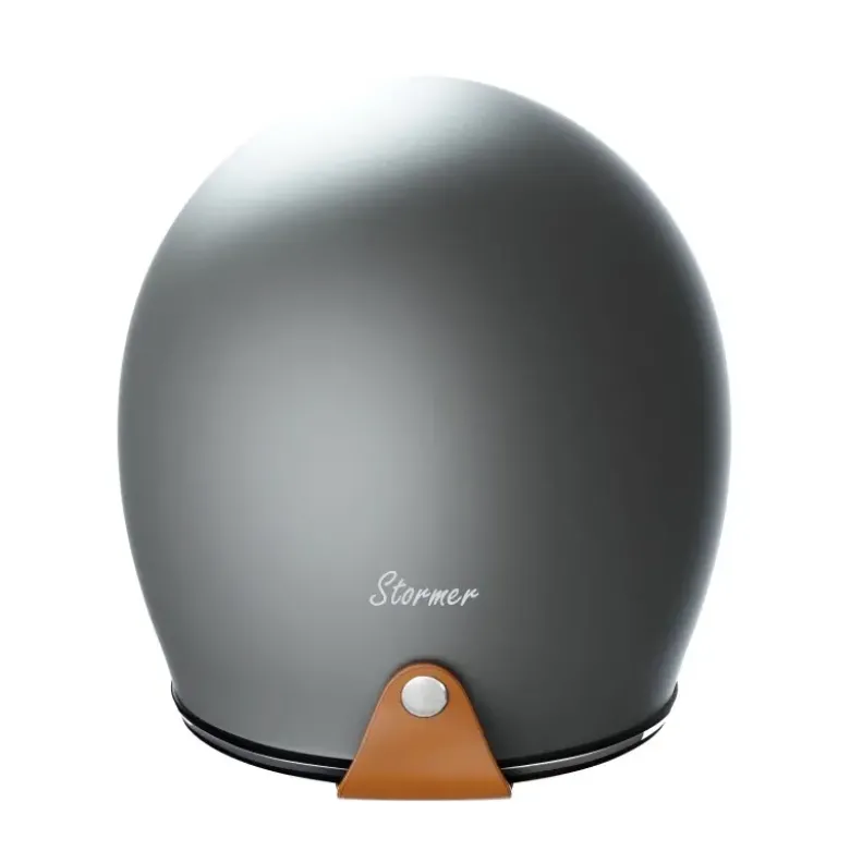 Casco Jet Vintage Stormer Quartz Kaki Opaco