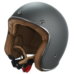 Casco Jet Vintage Stormer Quartz Kaki Opaco