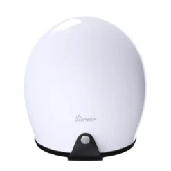 Casco Jet Vintage Stormer Quartz Pearly Bianco