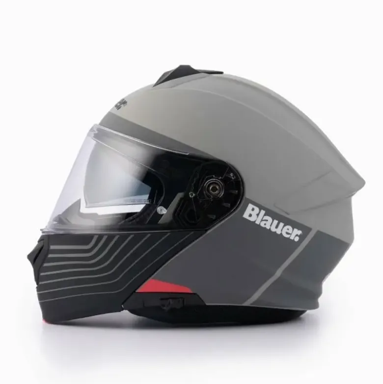 Casco Modulare Blauer Noah Matt Cool Gray