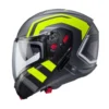 Casco Modulare Caberg Horus X Road Antracite Opaco Giallo Fluo Nero