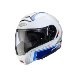 Casco Modulare Caberg Levo X Elite Bianco Rosso Blu