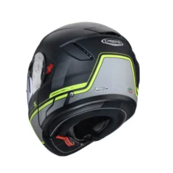 Casco Modulare Caberg Levo X Elite Nero Opaco Grigio Giallo Fluo