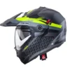 Casco Modulare Caberg Tourmax X Sarabe Antracite Opaco Nero Giallo