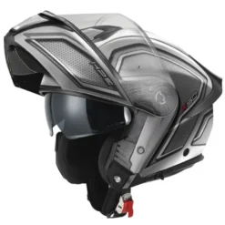 Casco Modulare Givi X.50 Fiber Hologram Silver Nero Titanio