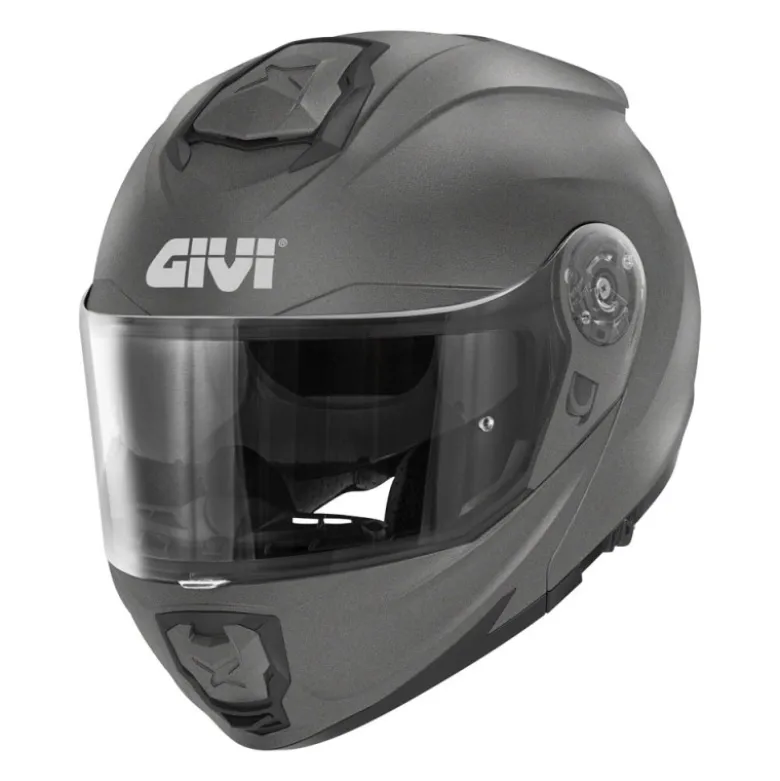 Casco Modulare Givi X.27 Solid Titanio Opaco