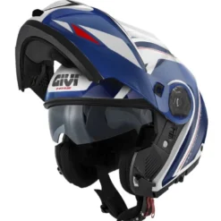 Casco Modulare Givi X.26 Square Blu Bianco Lucido