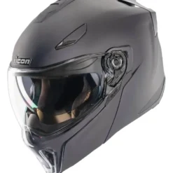 Casco Modulare Icon Threshold Solid Nero Opaco