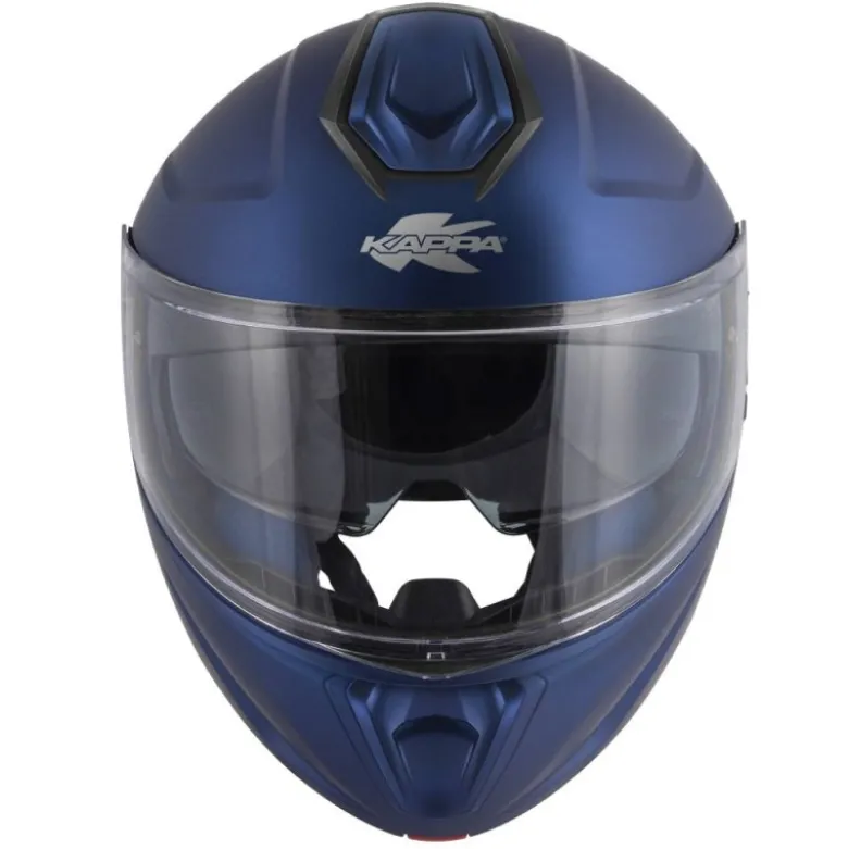 Casco Modulare Kappa KV50 Basic Blu Opaco