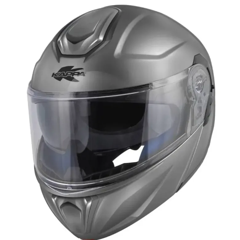 Casco Modulare Kappa KV50 Basic Grigio Lucido
