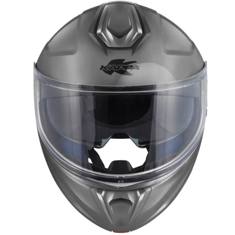 Casco Modulare Kappa KV50 Basic Grigio Lucido