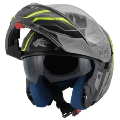 Casco Modulare Kappa KV50F Escalade Titanio Opaco Giallo