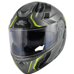 Casco Modulare Kappa KV50F Escalade Titanio Opaco Giallo