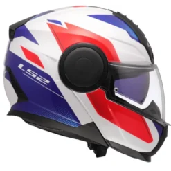 Casco Modulare LS2 FF902 Scope II Duria Bianco Blu Rosso