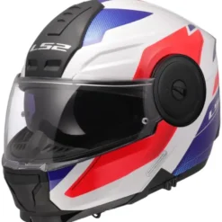 Casco Modulare LS2 FF902 Scope II Duria Bianco Blu Rosso
