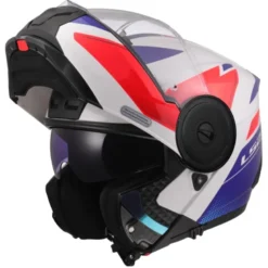 Casco Modulare LS2 FF902 Scope II Duria Bianco Blu Rosso