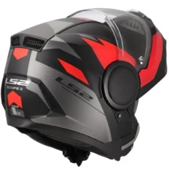 Casco Modulare LS2 FF902 Scope II Duria Nero Rosso