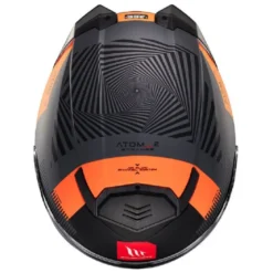 Casco Modulare Mt Helmets con Interfono Mt-Rider Fu404Sv Atom 2 Sv Strange Opaco