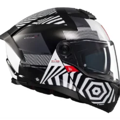 Casco Modulare Mt Helmets con Interfono Mt-Rider Fu404Sv Atom 2 Sv Strange Lucido