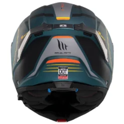 Casco Modulare Mt Helmets con Interfono Mt-Rider Fu404Sv Atom 2 Sv Destiny Opaco