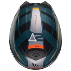 Casco Modulare Mt Helmets con Interfono Mt-Rider Fu404Sv Atom 2 Sv Destiny Opaco
