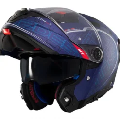 Casco Modulare Mt Helmets con Interfono Mt-Rider Fu404Sv tom 2 Sv Destiny Opaco
