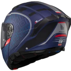 Casco Modulare Mt Helmets con Interfono Mt-Rider Fu404Sv tom 2 Sv Destiny Opaco