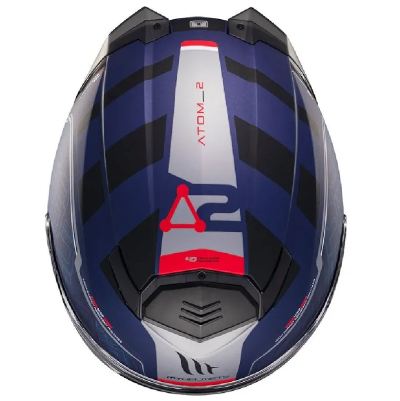 Casco Modulare Mt Helmets con Interfono Mt-Rider Fu404Sv tom 2 Sv Destiny Opaco