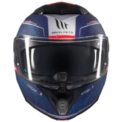 Casco Modulare Mt Helmets con Interfono Mt-Rider Fu404Sv tom 2 Sv Destiny Opaco