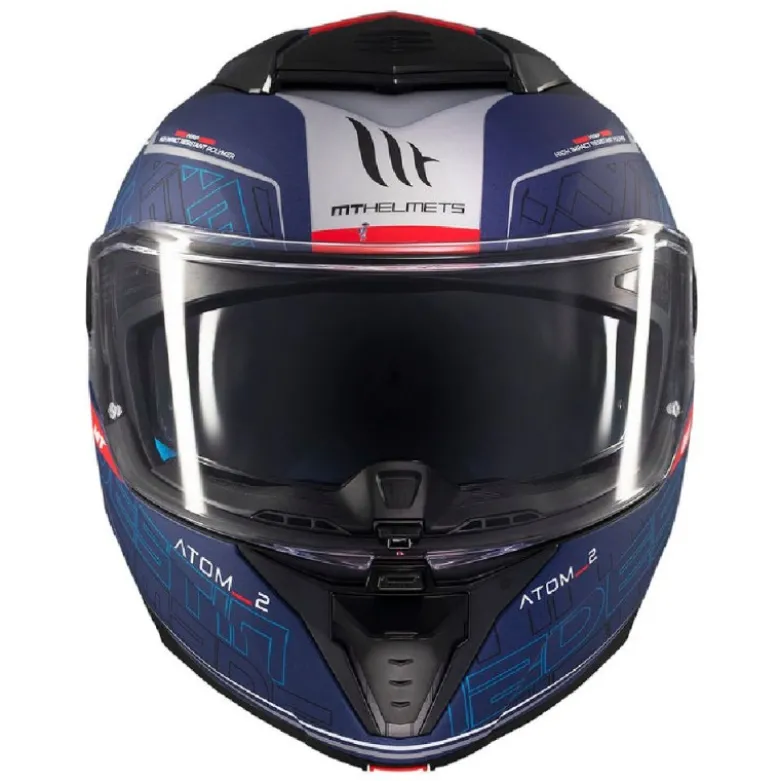Casco Modulare Mt Helmets con Interfono Mt-Rider Fu404Sv tom 2 Sv Destiny Opaco
