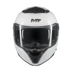 Casco Modulare Mt Helmets Fu404Sv Atom 2 A0 Sv Pure Bianco Lucido