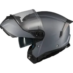 Casco Modulare Mt Helmets Fu404Sv Atom 2 A2 Sv Pure Grigio Opaco