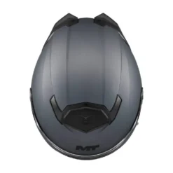 Casco Modulare Mt Helmets Fu404Sv Atom 2 A2 Sv Pure Grigio Opaco