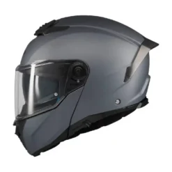 Casco Modulare Mt Helmets Fu404Sv Atom 2 A2 Sv Pure Grigio Opaco