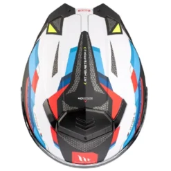 Casco Modulare Mt Helmets Fu404Sv Atom 2 Sv A0 Bast Perla Lucido