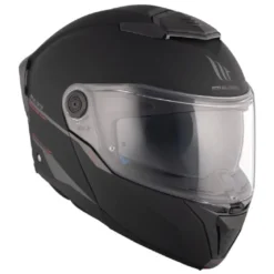 Casco Modulare Mt Helmets Fu404Sv Atom 2 Sv A1 Solid Opaco Nero