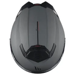 Casco Modulare Mt Helmets Fu404Sv Atom 2 Sv A2 Solid Opaco Titanio