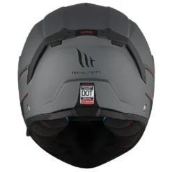 Casco Modulare Mt Helmets Fu404Sv Atom 2 Sv A2 Solid Opaco Titanio
