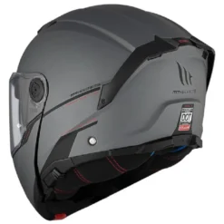 Casco Modulare Mt Helmets Fu404Sv Atom 2 Sv A2 Solid Opaco Titanio