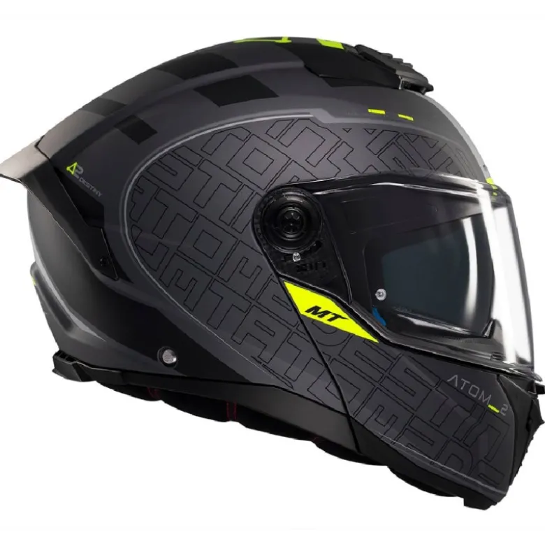 Casco Modulare Mt Helmets Fu404Sv Atom 2 Sv Destiny C2 Opaco