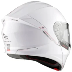 Casco Modulare Mt Helmets  Fu935Sv Genesis A0 Sv Solid Lucido Bianco