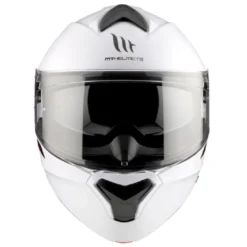 Casco Modulare Mt Helmets  Fu935Sv Genesis A0 Sv Solid Lucido Bianco